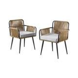 Alaterre Alburgh All-Weather Set Of 2 Outdoor Chairs