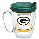 Tervis Made in USA Double Walled NFL Green Bay Packers Insulated Tumbler Cup Keeps Drinks Cold & Hot, 16oz Mug, Tradition