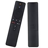 Junbyuhu Voice Remote Control for Xiaomi Mi Box S, Replacement Smart Bluetooth Voice TV Remote Control for Mi Box S/Mi Box 4X/Mi TV, Black