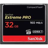Sandisk 32GB Extreme PRO 95mb/s SD + SanDisk 32GB Extreme Pro 160MB/s CF Bundle