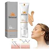 Moisturizing Sunscreen, Korean Sunscreen Spf 50, Lightweight Refreshing Face Sunscreen, Natural Non Greasy Facial Sunscreen Skincare, Moisturizing Sunscreen Spf 50+ Pa+++ (1PC)