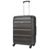 Aerolite 25" Large (69x50x27cm) Lightweight Hard Shell Luggage Suitcase, Lightweight & Strong with 4 Wheels, 5 Years Guarantee - Peppermint