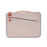 Aliuciku Laptop Bag Sleeve 13 13.3 15.4 Inch For Notebook Bag Shockproof Case For Men Women Briefcase Bag (Color : Khaki, Size : 14-15.4 inch)