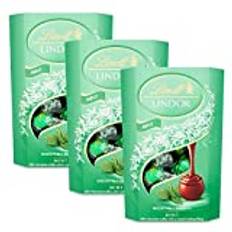 Lindt Chocolates 3 x 200g Lindor Selection Mint Chocolate Truffles Christmas Stocking Sweet Snack Filler Gift