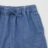 Uniqlo - Toddler's Cotton Easy Shorts - Blue - 3Y