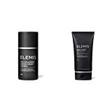 ELEMIS Mens Deep Facial Cleansing Wash, Pair Refreshing Peppermint Foaming Gel Face Cleanser with Pro-Collagen Anti Wrinkle, Moisturising Day Cream for Clean, Firm & Smooth Skin - Single or Bundle