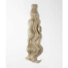 Rapunzel Fibre Clip-in Ponytail Beach Wave, Vegan hair 10.7 Light Grey 40 cm