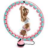 FITODO Smart Hula Hoop Adult Slimming 2-in-1 Fitness, 27 Movable and Adjustable Smart Hoola Hoop Fitness for Weight Loss and Abdominal Shaping