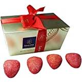 Strawberry Marzipan Rolled in Sugar, Leonidas Belgian Gifts (12 pc Approx 285g)