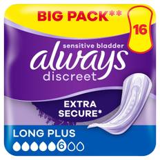 Always Discreet For Sensitive Bladder Long Plus Pads Value Pack