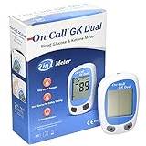ON CALL GK DUAL Blood Glucose & Ketone Meter Monitering System Monitor