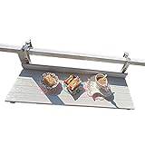 Balcony Bar Table For Railings,Folding Hanging Table,80*26cm/31.4*10.2in,outdoor Bar Table,Outdoor Balcony Railing Side Table,Side Tables For Patio,Patio Garden Metal Frame Flower Stand Plant Rack
