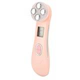 Skin Rejuvenation Device, Improve Skin Texture High Frequency Wand Firming Deep Stimulating for Lift Facial Skin (Pink)