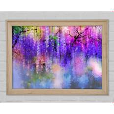 Willow Tree Sparkle - Single Picture Frame Art Prints (59.7 H x 84.1 W x 1.5 D cm)