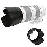 Yunir Camera Lens Hood, ET-86 Black Plastic Lens Hood Replacement for Canon EF 70-200mm f/2.8