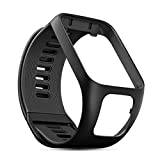 C CYEESON Watch Replacement Band for TomTom Runner 2/TomTom Golfer 2/TomTom Spark 3/TomTom Runner 3/TomTom Adventurer Watch Band Soft Silicone Wristband Strap Smartwatch Bracelet
