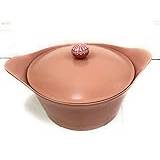 Cookut The Incredible Pink Casserole Dish with Ceramic Handle Pink and White Ball 4.5L - 24cm