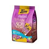 Tirma Mini 50% Milk Chocolate Bars, 30% Less Sugars. Gluten Free, Vegetarian, 18 Individually Wrapped Single Size Chocolate, Milk Chocolate Gift Bag. 180g