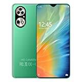 Roytil P50 Pro 2 Rear Cameras android 10.0 Mobile Phones 6000 mAh battery Dual SIM Face Unlock Free Mobile Phone Smartphone Face ID,Green,L