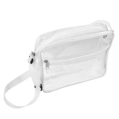 Transparent messenger bag shoulder pvc clear crossbody handbag