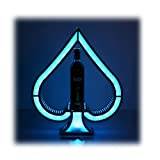 Bottle Display Stand Bar Liquor Wine Rack Luminous Wine Bottles Ace Of Spades Champagne Display Stand Champagne Display Rack For Bar/Hotel/Nightclub/Villa/Private Party Polygon Of Spades