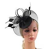 Vintage Pillbox Hats Tea Party Fascinators Women Feather Mesh Veil Headband Wedding Tea Party Tiara
