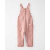 Little Planet Toddler Organic Cotton Gauze Overalls Toddler Size 3T Rose