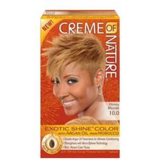 Creme of nature exotic shine permanent hair dye + argan oil (honey blonde 10.0)