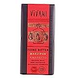 Vivani Organic Chocolate | Dark Marzipan Amaretto | 4 x 100g