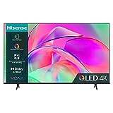 Hisense 43 Inch QLED Smart TV 43E77KQTUK - Quantum Dot Colour, 60Hz VRR, Dolby Vision, Bluetooth&HDMI, Share to TV, and Youtube, Freeview Play, Netflix and Disney+ (2023 New Model)