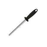 Diamond Knife Sharpeners, 8 Inch Farrier Honing Rod Manual Knife Sharpening Steel for Kitchens Farms Restaurants Ranches