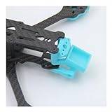 LSFWJP 3D Printed BN-220 GPS module Mount TPU Holder T-shaped Antenna Fixed Bracket Seat for FPV Drone for Mark5 Frame analog digital parts (Color : Cyan antenna mount)