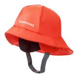 Didriksons Kids Southwest PU Rain Hat (Red) - 56 (6 - 8 years) / Red