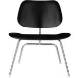 Herman Miller® Black Eames Molded Plywood Metal Base Lounge Chair - Ebony - UNI