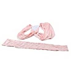 Baby Wrap Strap, L Size Pink Portable Stretchy Baby Carrier Wrap for Newborn Infants