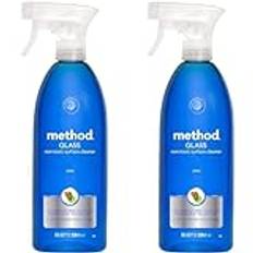 Method Glass Cleaner Spray, Mint, 828 ml (Pack of 2)