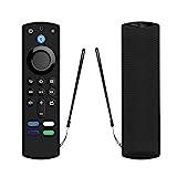 Misis Protective Case for Remote, Silicone Cover Shock Proof Remote Controller Skin, Covers Compatible with All-New Alexa Voice Remote for Fire Stick 4K, Fire Stick 2nd Gen, Fire TV 3rd Gen decent