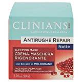 Clinians Antirughe Quotidiana Regenerating Active Night Cream with Pomegranate Extract, 50 ml