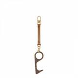 Brown Acorn Travel Accessories Keychain Touch Tool
