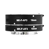 Metal Auto Focus Macro Extension Tube Adapter Ring, For Fujifilm X-T4 X-T3 X-T2 X-T1 X-T30 X-T20 X-T10 X-PRO3 X-PRO2 X-A10
