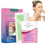 30PCS Hair Removal Wax Sticks,Face Waxing Strips for Women,Facial Wax Strips,Upper Lip Wax Strips,Eyebrow Waxing Strips,Portable and Convenient Face Wax Strips,Effective Lip Wax Strips for Cheeks