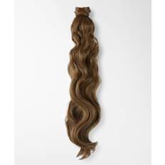 Rapunzel Fibre Clip-in Ponytail Beach Wave, Vegan hair 5.0 Brown 50 cm