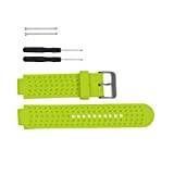 Huabao Watch Strap Compatible with Garmin Approach S20 S5 S6,Adjustable Silicone Sports Strap Replacement Band for Garmin Approach S20 S5 S6 Smart Watch (Green)
