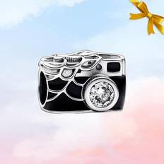 New Spider-Man Camera Selfie Charm * Genuine S925 Sterling Silver Charm for Pandora Bracelet * Necklace Pendant * Come In a Box