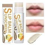 Sunscreen for Lips,Bum Sun SPF30 Lip Sunscreen | Travel Size Sunscreen for Lips,Sun Protection Lip Care for Protecting, Soothing, and Moisturizing Lips