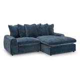 Winnie Blue Universal Corner Sofa