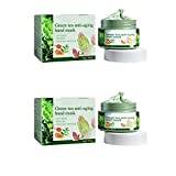 Green Tea Anti-Wrinkle Hand Mask,Green Tea Hand Mask,Peel Off Hand Wax Mask,Hydrating Exfoliating Nourish Skin,Repair Calluses Hand Care,For All Skin Types Men And Women Hand Care (2pcs)