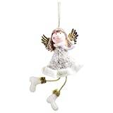 Extra Large Christmas Baubles Angel Ornaments Christmas Angel Doll Hanging Decorations Christmas Tree Plush Decorations Cute Angel Doll Pendant Christmas Plush Ornaments For Unlit Garland for Stairs