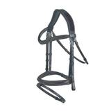 Gfs Flash Bridle With Soft Rubber Grip Reins, Brown / Full | Brown