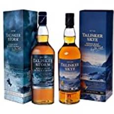 Bundle: Talisker Storm and Talisker Skye Single Malt Scotch Whisky 70cl